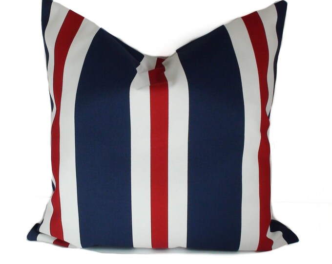 Outdoor Pillows 20x20 Outdoor Pillow Cover Blue Outdoor Etsy