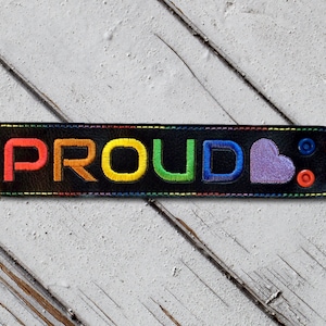 Proud LGBTQIA Embroidery Design File