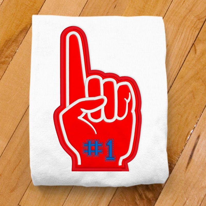 Number 1 Foam Finger - Etsy