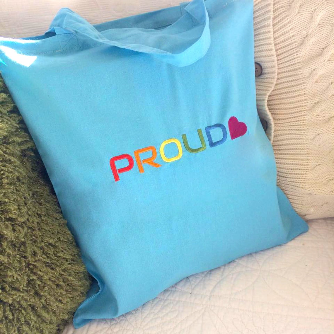 Proud LGBTQIA Embroidery Design File - Etsy