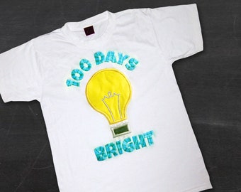 100 Days Bright Applique Embroidery Design