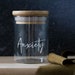 custom labeled stash jar SHORTY | stash jar container | stash box | cannabis jar | cbd jar | weed jar | marijuana | cbd | anxiety meds