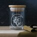 floral moon stash jar SHORTY | stash jar container | stash box | cannabis jar | cbd jar | weed jar | marijuana jar | cbd holder | witch