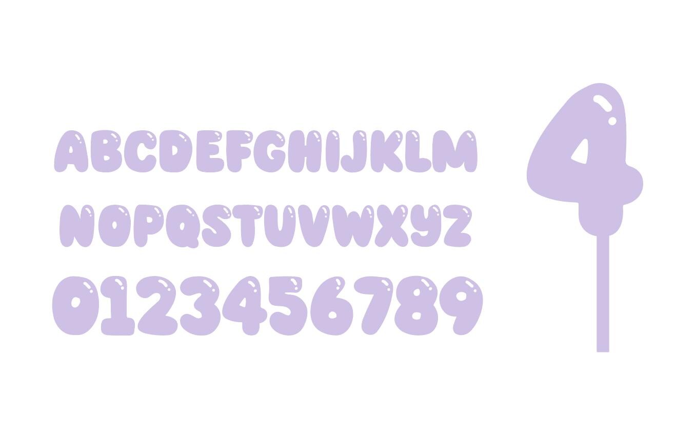 Single Number Acrylic Cake Topper | Number or Letter | Mylar Balloon ...