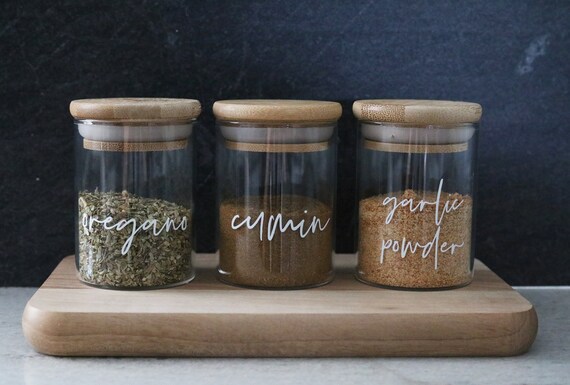 Farmhouse spice online jars