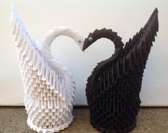 Swan - 3D Origami- Decoration
