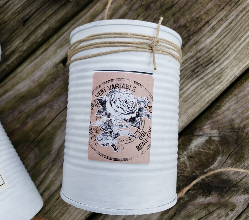 Just Married Tin Cans Wedding Car Decoration Farmhouse Etsy