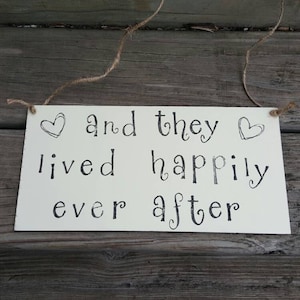 Wedding Car Sign Happily Ever After Just Married Car Decoration Wedding Tradition Fairy Tale Wedding Photo Prop Sign