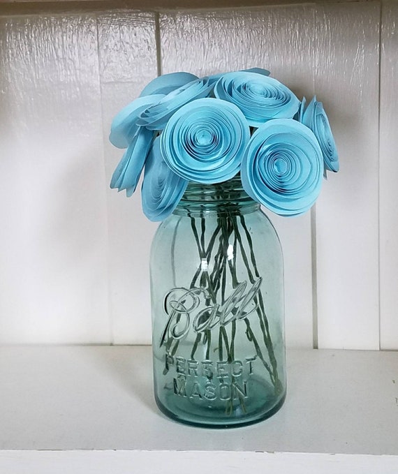 Paper Flowers Wedding Flowers Wedding Table Decor Etsy