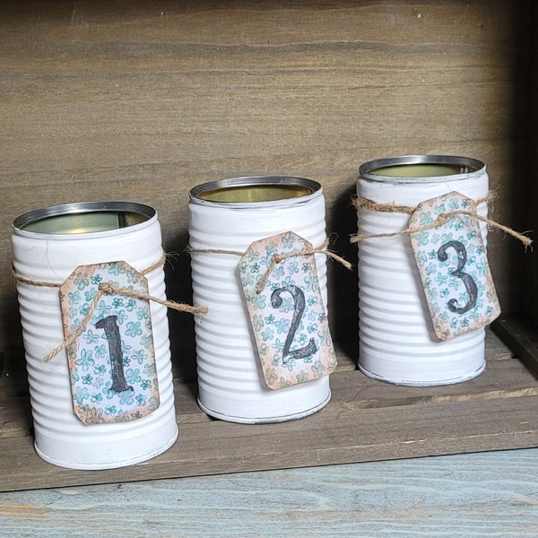 Table Numbers, Rustic Wedding Reception Decor, Farmhouse Centerpieces, Barn Wedding, Coffee Stained Paper,