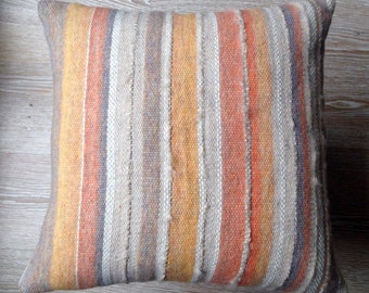 Hand woven cushion cover
