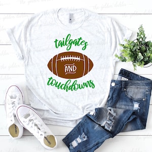 SVG Tailgates and Touchdowns Cut File Silhouette Cameo Cricut Digital Download Instant