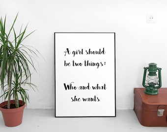 Feminist Printable, Feminism, Girl Power, Feminist Gift, Feminist Art, Feminist Print, Inspirational Quote, Feminist Quote, Feminism Quote
