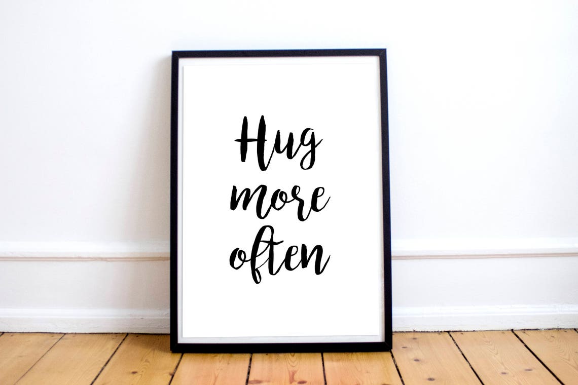 Bedroom Decor Wall Art Prints Printable Art Typography Etsy