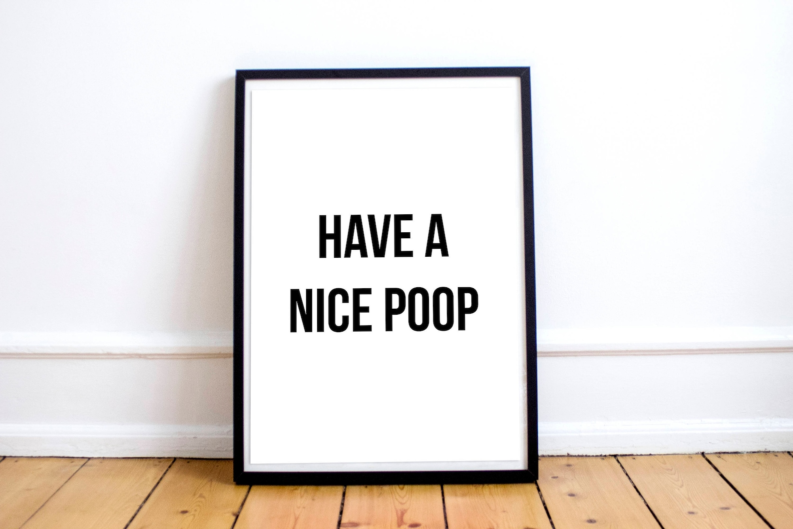 Have A Nice Poop Printable Art Bathroom Wall Art Bathroom | Etsy
