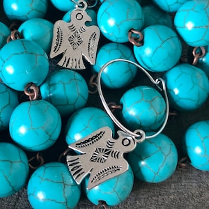 Thunderbird Charm, Western Jewelry, Western Charms, Southwestern Jewelry DIY, Eagle Earring Charm, Aztec Charm, Navajo Charm, Tribal Charm
