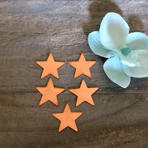 ImpressArt Copper 7/8&quot; Star Blank, Copper Star Stamping Blank, Metal Stamping, Christmas Star Blank, Copper Star Pendant, Handmade Jewelry