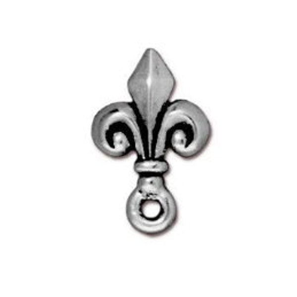 Fleur De Lis Earring Post, Silver Fleur De Lis, TierraCast Studs, Hypoallergenic Studs, French Stud Earrings, Stud Earrings, Pewter Earrings