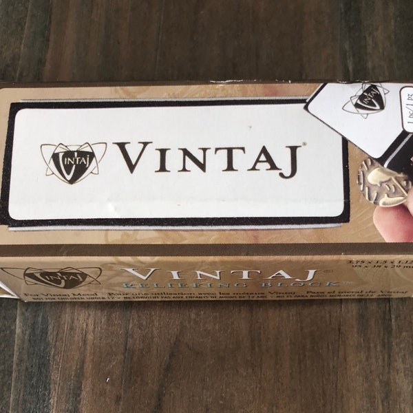 Vintaj Reliefing Block, Polishing Block, Metal Working, Metal Polishing, Sanding Block, Jewelry Making, Craft Supply, Hobby Supply, Buffing