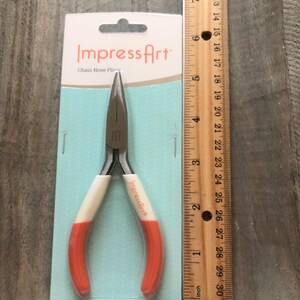 ImpressArt Chain Nose Pliers, Jewelry Pliers, Chain Nose Plier, Jewelry Making Tools, Metal Working, Hobby Tool, Jump Ring Tool, Craft Plier
