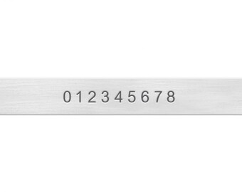 3mm Numbers Stamp Set, 3mm Stamp, Sans Serif Numbers, Metal Stamps, Hand Stamping Tools, Jewelry Making Tool, Leather Stamps, ImpressArt #’s
