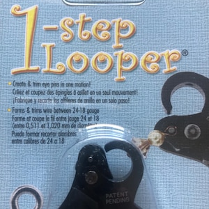 Beadsmith One Step Looper, 1.5mm Looper, Jewelry Making, Jewelry Tools, Eye Pin Maker, Beading Tool, Headpin Maker, Looper Pliers, Wire Work