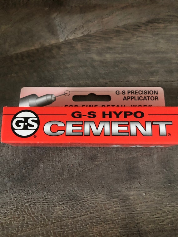 G-S Hypo Cement, Jewelry Glue Adhesive, Cabochon Glue, Model Building, Precision  Hobby Glue, Rhinestone Crafting Glue, Hobbies and Craft