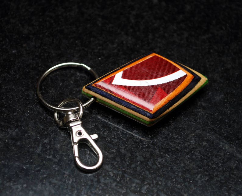 10 Pack Recycled Skate Keychains Wholesale Skateboard Key Etsy