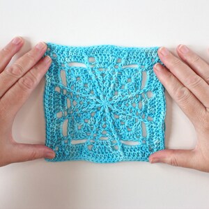 Crochet Pattern. Embrace Square. Instant digital download. image 6