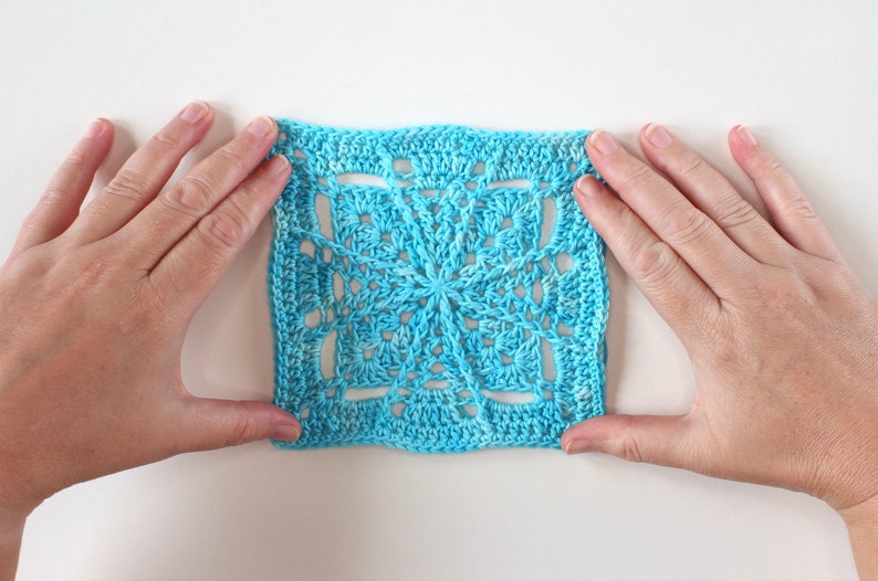 Crochet Pattern. Embrace Square. Instant digital download. image 6