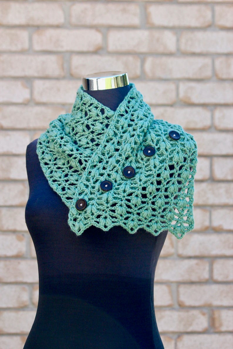 Crochet Pattern Set of 3. Path of Petals Infinity Scarf, Cowl & Ear ...