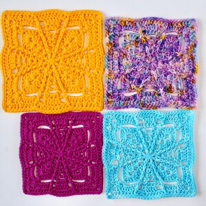 Crochet Pattern. Embrace Square. Instant digital download. image 2