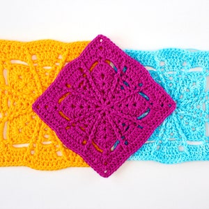 Crochet Pattern. Embrace Square. Instant digital download. image 3