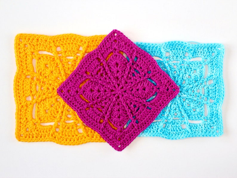 Crochet Pattern. Embrace Square. Instant digital download. image 3