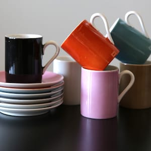 食器 COFFEEMAN 3) vintage Kenji Fujita Freeman Lederman Espresso Cups