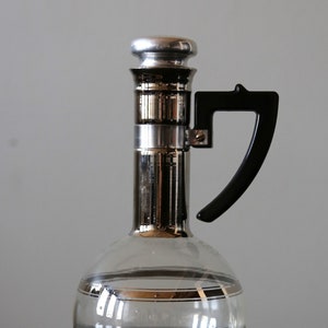 Vintage Inland Glass Coffee Carafe: Mid-Century Modern Art Deco