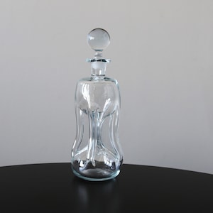 Vintage Holmegaard Kluk Kluk Decanter: Danish Mid Century Modern Design