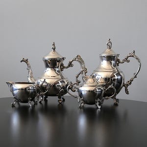 1883 Fb Rogers Silver Co. Tea Set - Etsy