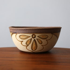 Vintage David Cressey Terra Major Bowl: Mid Century Modern California Pottery Planter