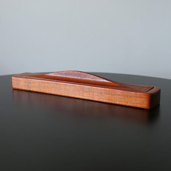 Vintage Dansk Teak Desk Box Pen Pencil Storage Jens Quistgaard MCM Danish Design 1970s