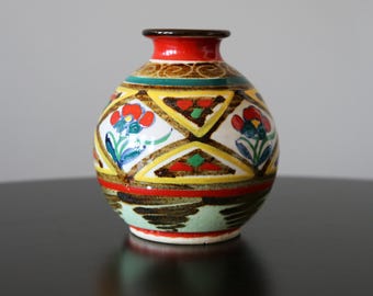 MCM 尾形乾山作 花瓶 手描き京焼 陶器 - Etsy 日本