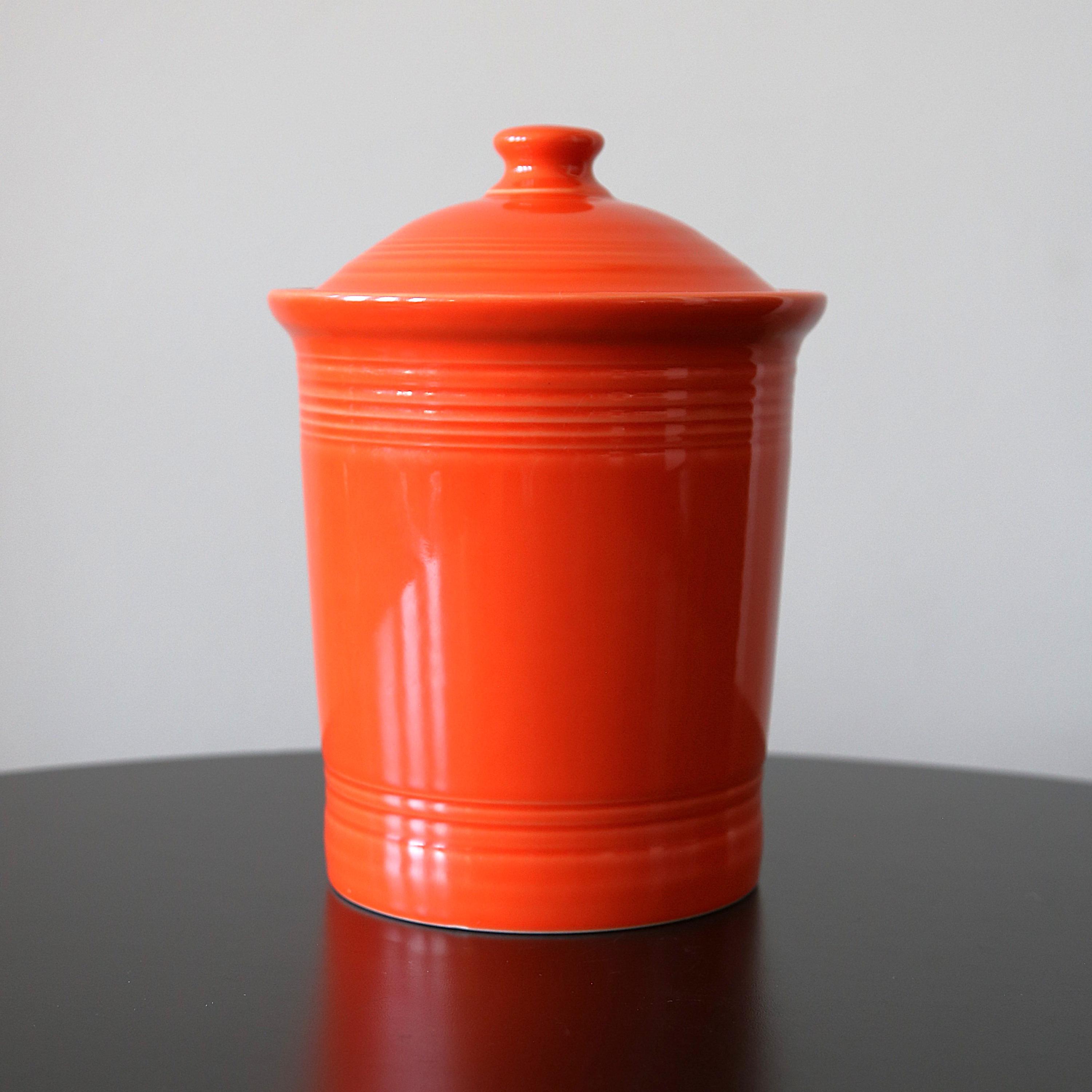Fiestaware Cookie Jar - Etsy