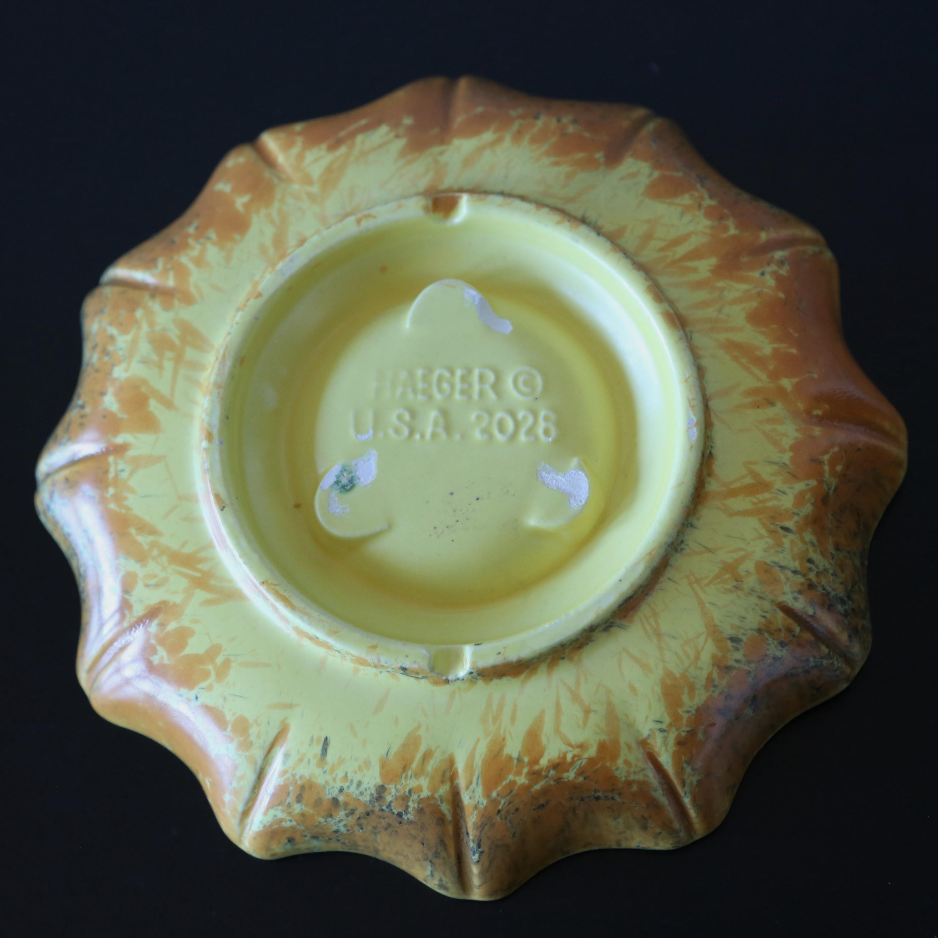 Mid Century Haeger Ashtray Splatter Ware Ceramics #2028 - Etsy