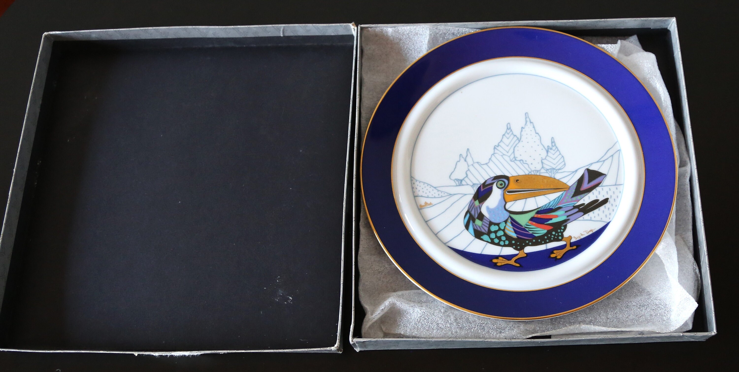 Rosenthal Studio Line Fauna Fantastica Porcelain Plate Brigitte