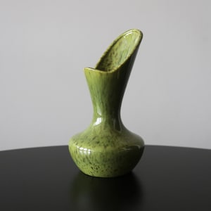 Vintage Royal Haeger Vase 413 Mid Century Modern Atomic Ceramic Vase Drip Glaze