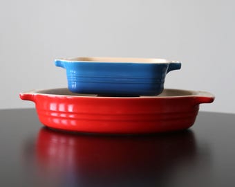 ルクルーゼ ヴィンテージ ブルー セラミック ピッチャー フランス製