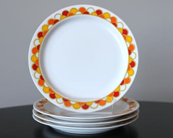 NEW Items Added **  Georges Briard Carousel Mugs, Salad / Luncheon Plates, Creamer Pop Art 1970s Dinneware Mid Century Modern China