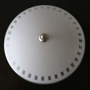 Vintage postmoderne plafondlamp mat Memphis Milano lamparmatuur halverwege de eeuw moderne verlichting jaren 80 en 90