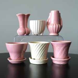 Shawnee Pottery Planters + Vases Small / Mini Ceramics - Sold Individually
