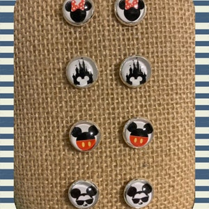 Disney-inspired Earrings! Custom design!